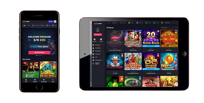 Woo Casino App-Screenshot